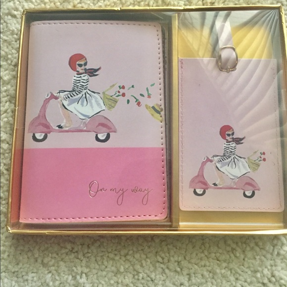 Eccolo Accessories - Last 💵 Drop ⬇️ Passport & Luggage Tag Set